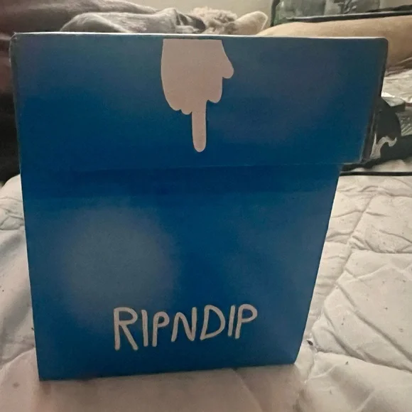 Ripndip Wave Slides Navy NWT - Picture 2 of 4